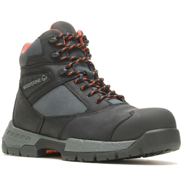 WOLVERINE Men's Rush UltraSpring 6" CarbonMax Work Boots