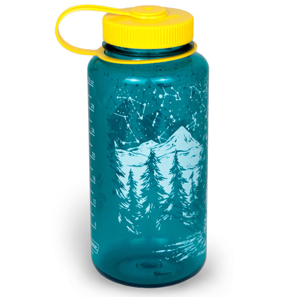 ALPINECHO Wildlife Woodcut Water Bottle