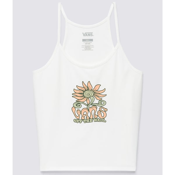 VANS Juniors' Floral Halter Tank Top