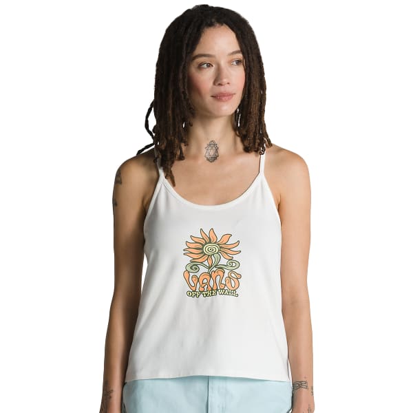 VANS Juniors' Floral Halter Tank Top