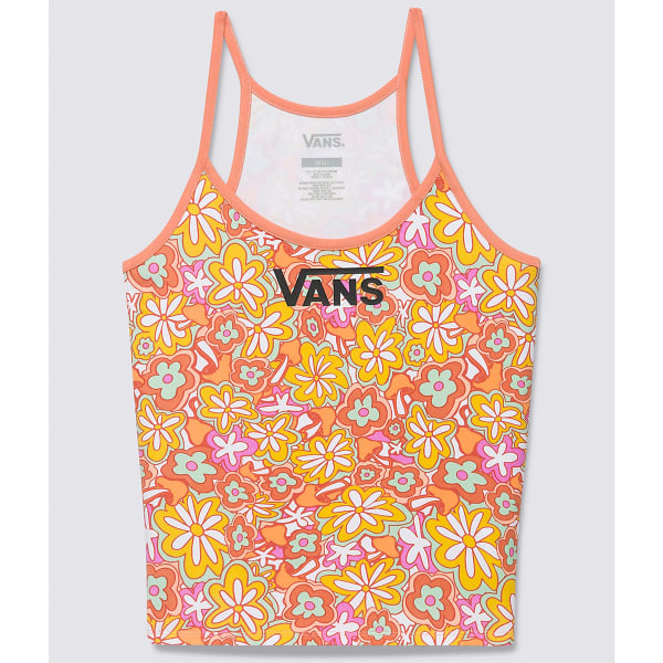 VANS Juniors' Resort Floral Halter Tank Top