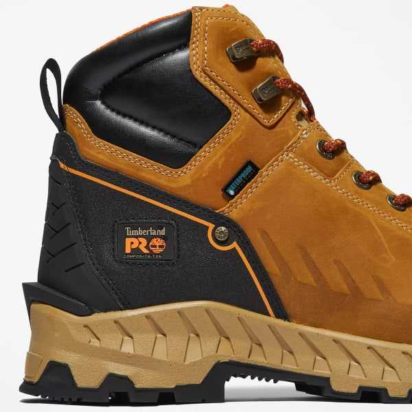 TIMBERLAND PRO Men's Work Summit 6" Comp Toe Waterproof Work Boots