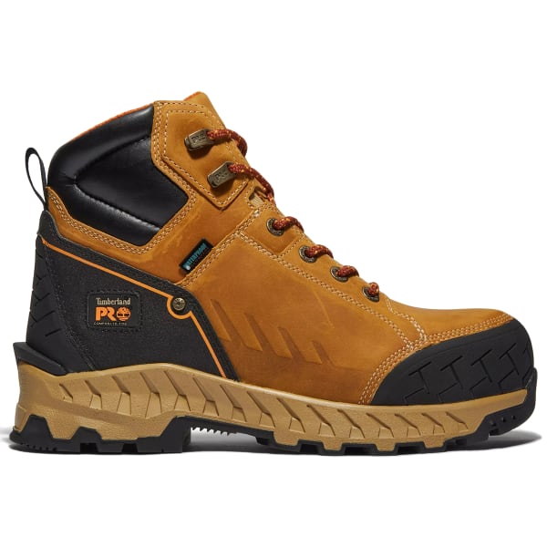 TIMBERLAND PRO Men's Work Summit 6" Comp Toe Waterproof Work Boots