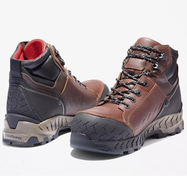 TIMBERLAND PRO Men's Work Summit 6" Comp Toe Waterproof Work Boots