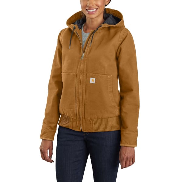 CARHARTT Women's 104053 Loose Fit Washed Duck Insulated Active Jacket