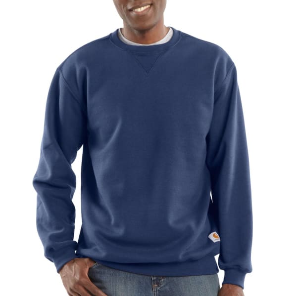 CARHARTT Men's K124 Loose Fit Midweight Crewneck Sweatshirt, Extended Sizes