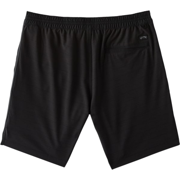 BILLABONG Young Men's Crossfire 18" Elastic Waist Shorts