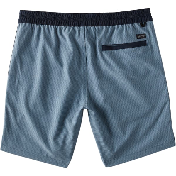 BILLABONG Young Men's Crossfire 18" Elastic Waist Shorts