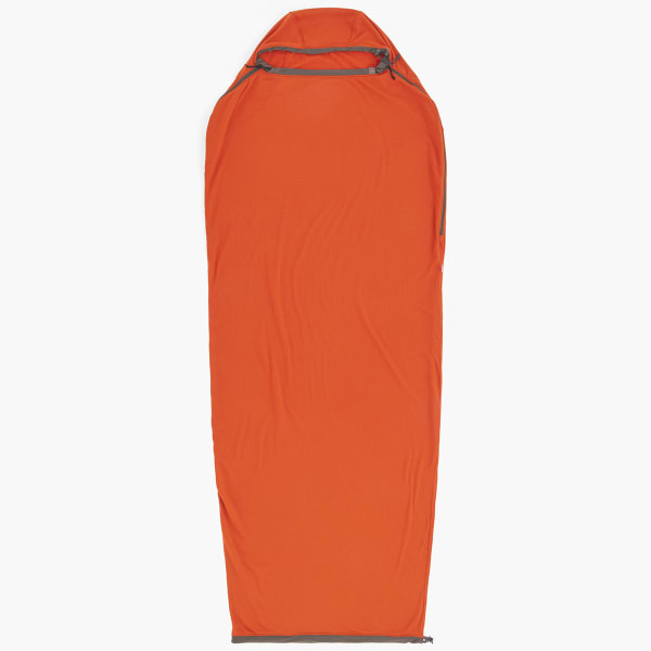 SEA TO SUMMIT Reactor Fleece Sleeping Bag Liner, Mummy w/ Drawcord Standard