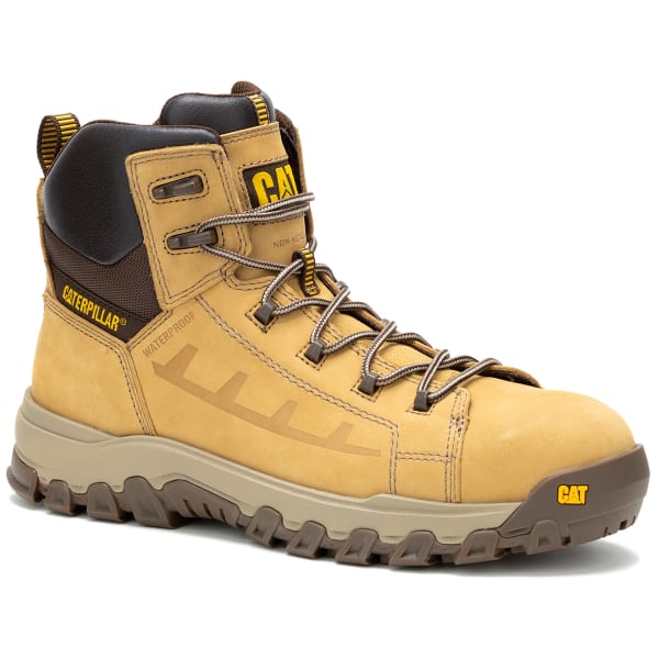 CAT Men's Threshold Rebound Waterproof Comp Toe Work Boots