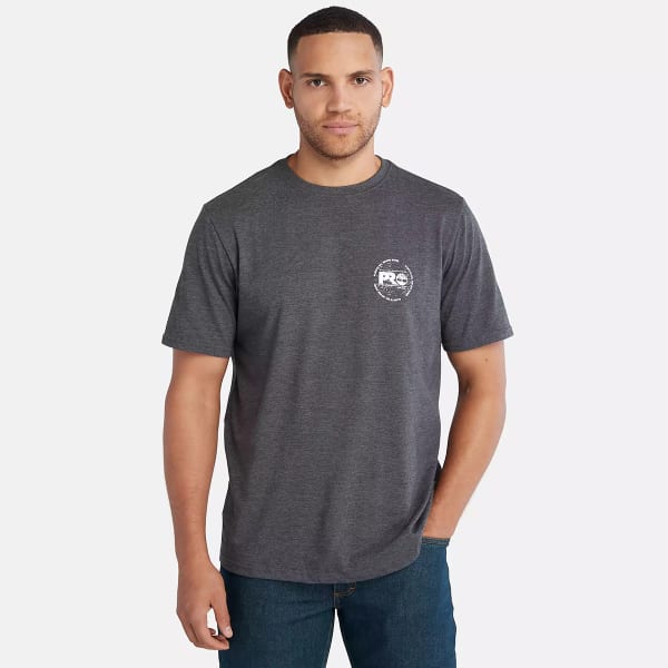 TIMBERLAND PRO Men's Base Plate Lightweight A.D.N.D. Short-Sleeve Graphic Tee