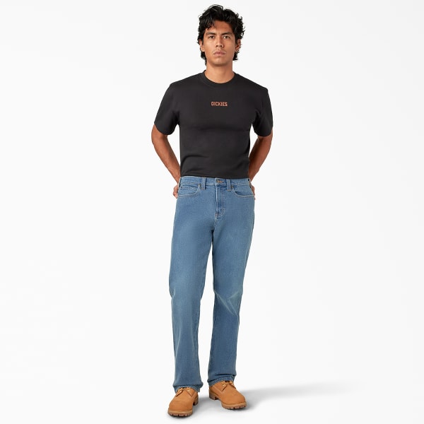 DICKIES Men's FLEX Regular Fit 5-Pocket Jeans