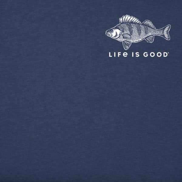 LIFE IS GOOD Men's Diversified Freshwater Catches Crusher-LITE Short-Sleeve Tee