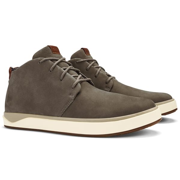 OLUKAI Men's Papakū 'Ili Leather Chukka Boots