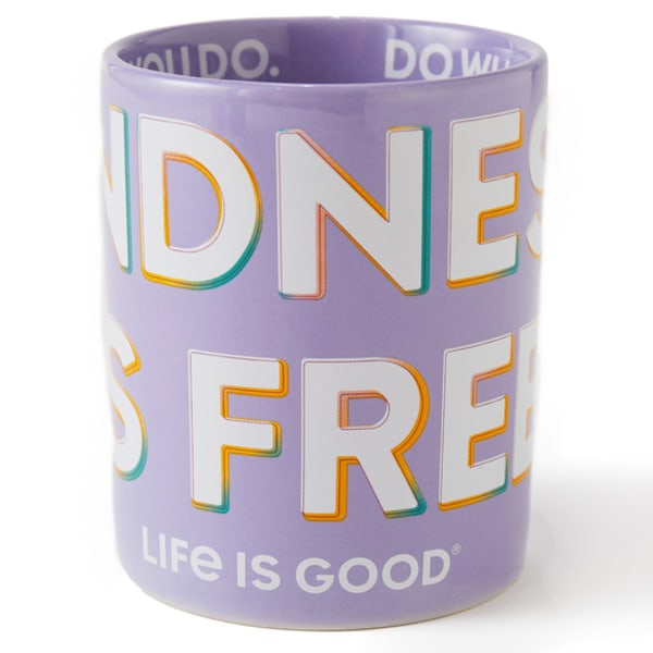 LIFE IS GOOD Kindness is Free Jake's Mug