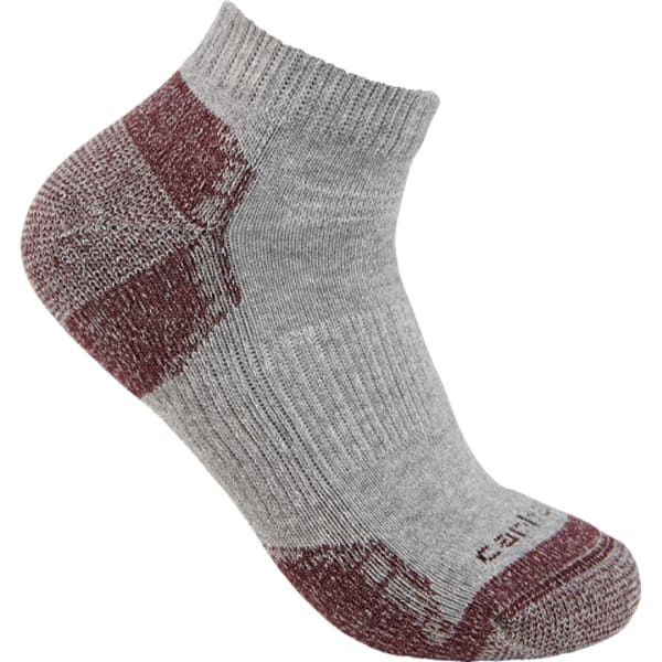 CARHARTT Women's Midweight Low Cut Socks, 3 Pairs