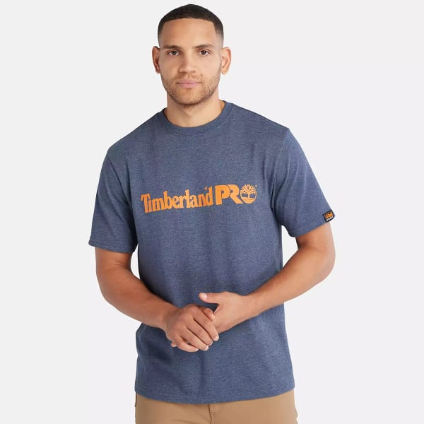 TIMBERLAND PRO Men's Core Linear Logo Short-Sleeve Tee