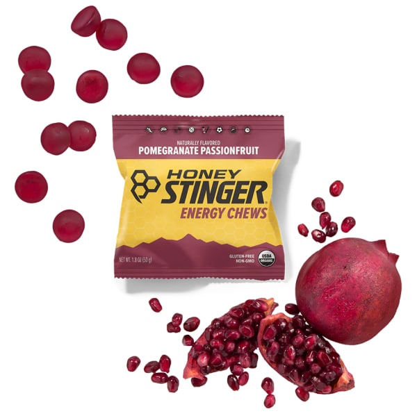 HONEY STINGER Pomegranate Passionfruit Energy Chews