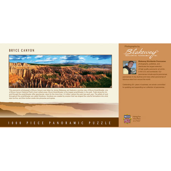 MASTERPIECES PUZZLE CO.  Bryce Canyon 1000 Piece Puzzle