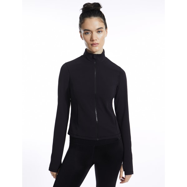 YOGAWORKS Women's Long-Sleeve Zip Front Performance Jacket