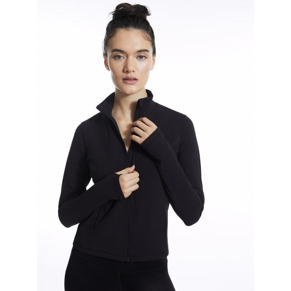 YOGAWORKS Women's Long-Sleeve Zip Front Performance Jacket