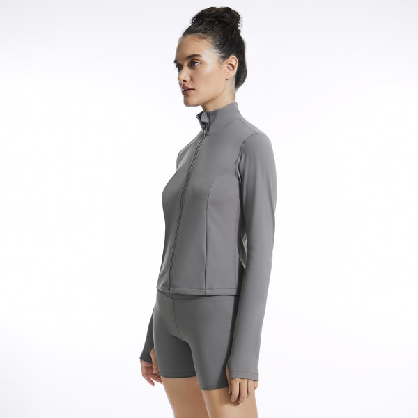 YOGAWORKS Women's Long-Sleeve Zip Front Performance Jacket