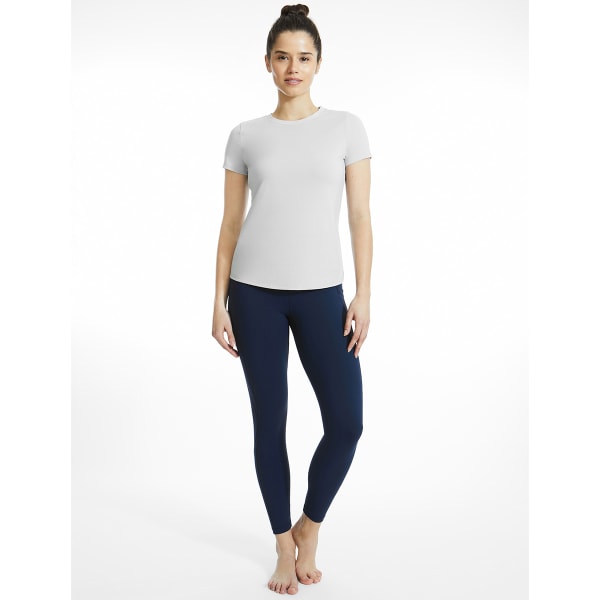 YOGAWORKS Women's Curved Seam Side Leggings