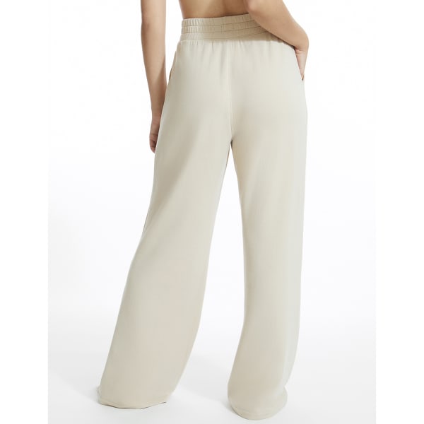 YOGAWORKS Women's Wide Leg Fleece Pants