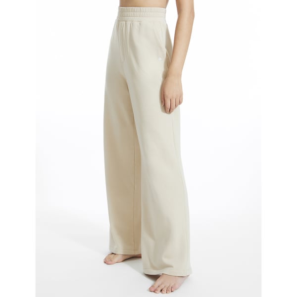 YOGAWORKS Women's Wide Leg Fleece Pants