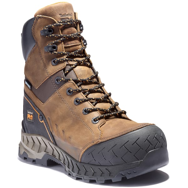 TIMBERLAND PRO Men's Work Summit 8" Comp Toe Waterproof Work Boots