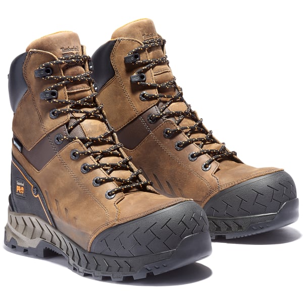 TIMBERLAND PRO Men's Work Summit 8" Comp Toe Waterproof Work Boots