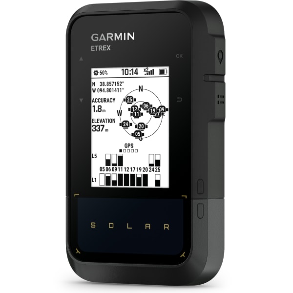 GARMIN eTrex Solar Powered GPS Handheld Navigator