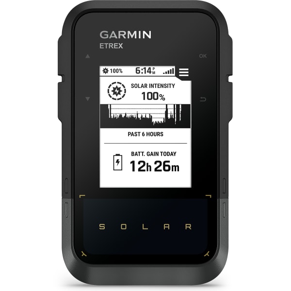 GARMIN eTrex Solar Powered GPS Handheld Navigator