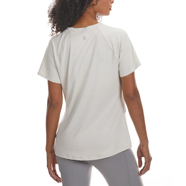 SPYDER Women's Peached Short-Sleeve Crewneck Tee