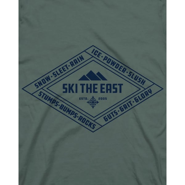 SKI THE EAST Men's Dedicated Short-Sleeve Tee