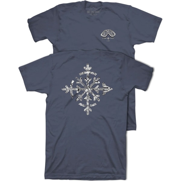 SKI THE EAST Men's Flurry Short-Sleeve Tee