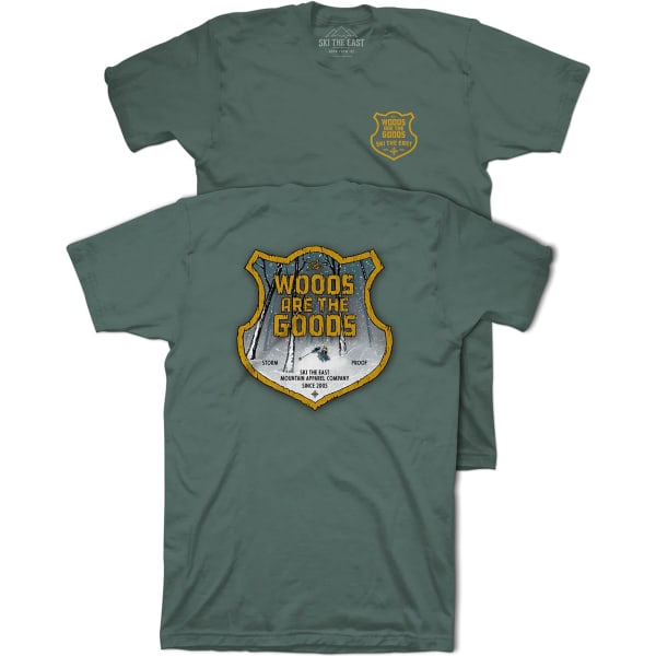 SKI THE EAST Men's Woods are the Goods Short-Sleeve Tee