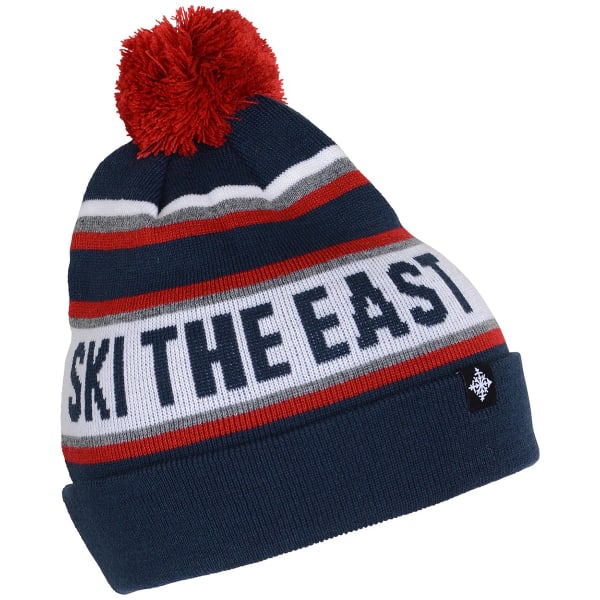 SKI THE EAST Men's Tailgater Pom Beanie