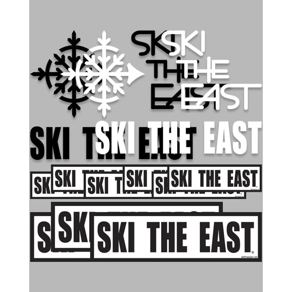 SKI THE EAST Ultimate Sticker Pack