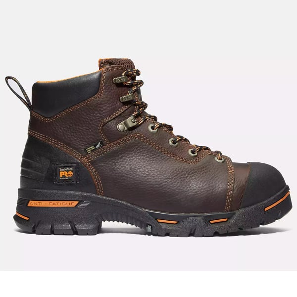 TIMBERLAND PRO Men's Endurance 6" Steel Toe Waterproof Work Boots