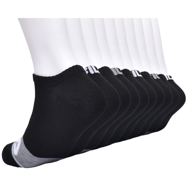 FILA Women's No Show Socks - 10 Pairs