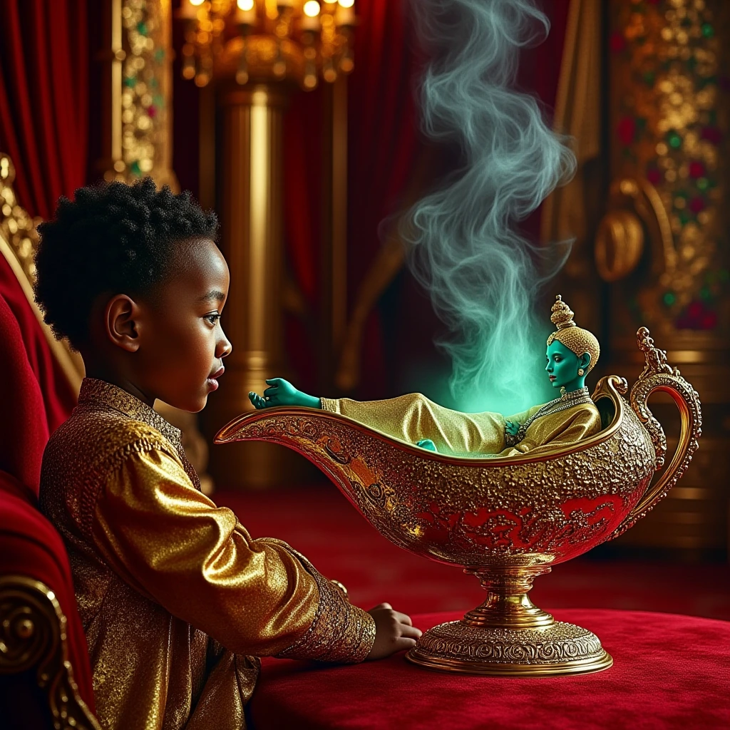 A hyperrealistic photo of a child lounging next