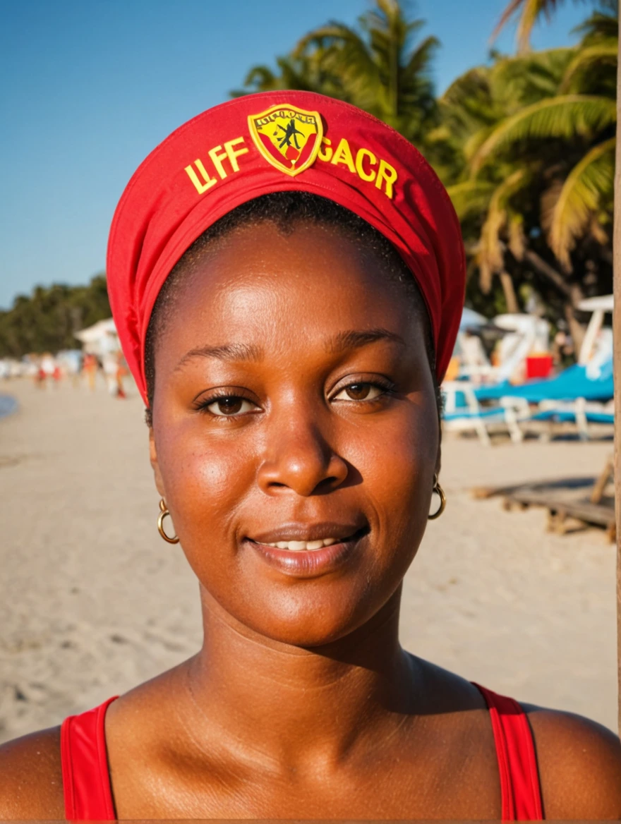 a super hot female lifeguard from Baywatch