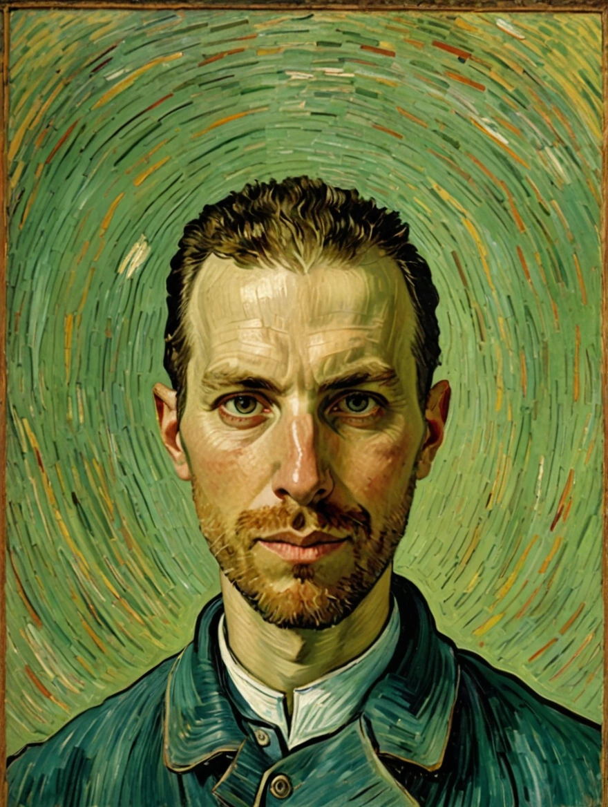 male portrait by Van Gogh