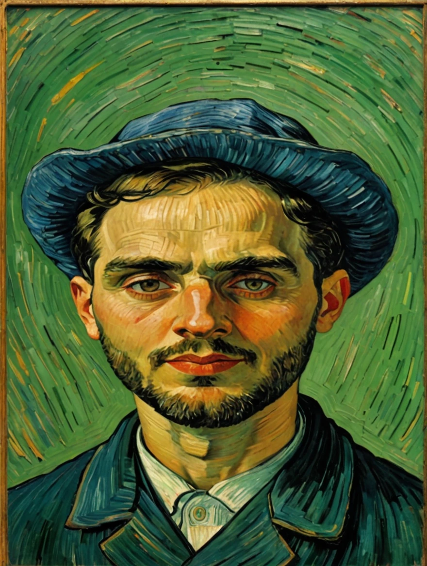 male portrait by Van Gogh