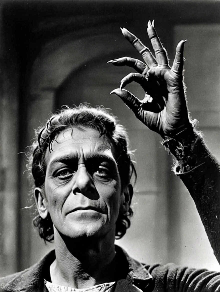 Frankenstein monster from 1930s film