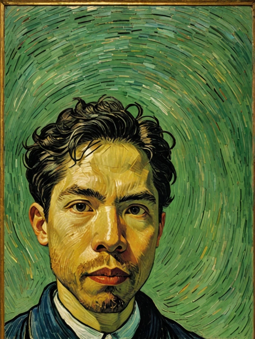 male portrait by Van Gogh