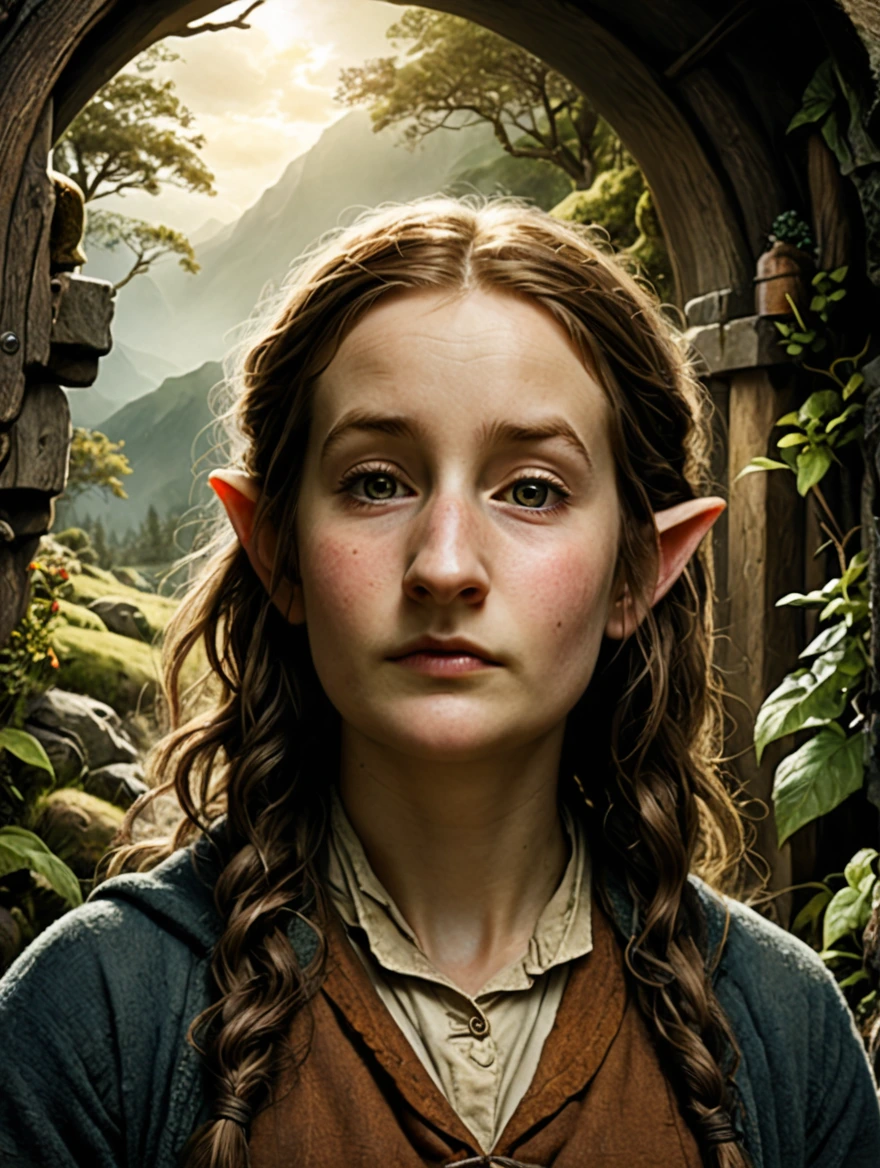 A female Hobbit