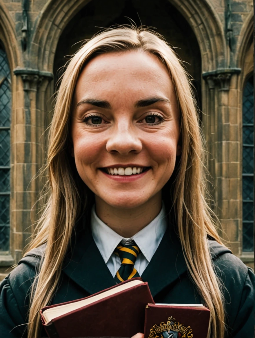 A female student at Hogwarts Academy