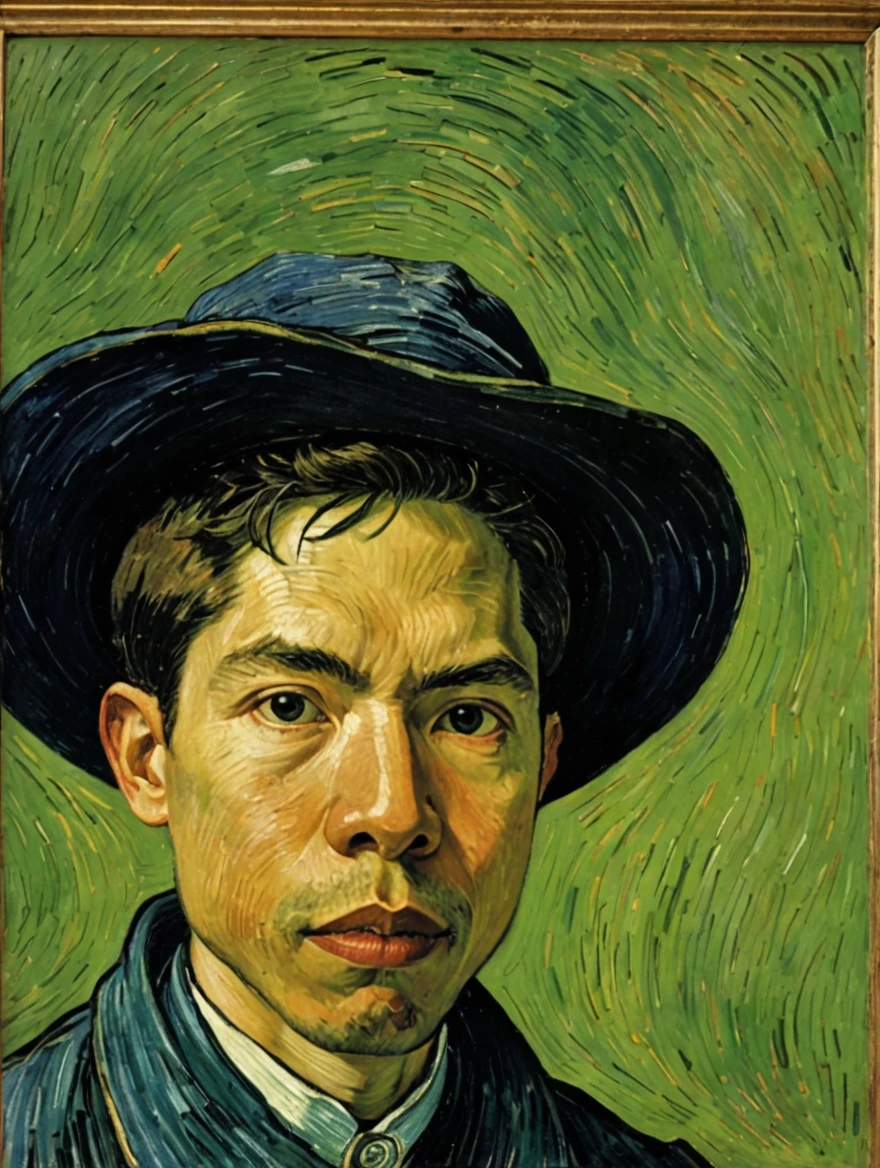 male portrait by Van Gogh